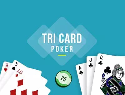 Find out how to play Tri-Card Poker online