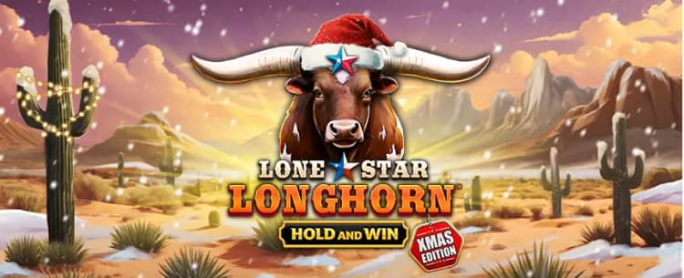 Lone Star Longhorn - Hold and Win Xmas™