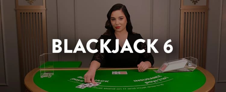 Blackjack Table 6 Cafe Casino Live Dealer