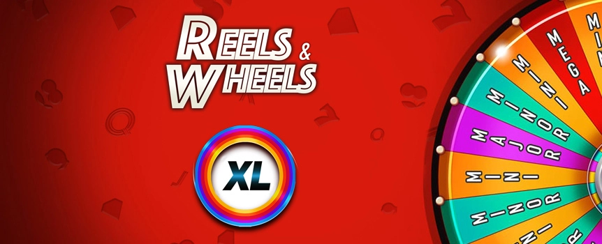Welcome to the exciting world of Reels and Wheels XL, home of the giant spinning wheel that serves up a big Vegas jackpot! Packed with 5 reels and 20 lines, this game opens up more winning possibilities than ever. It has the original Free Spins, Bonus Wheel, and Jackpot Wheel features, but with added lines for more chances to win. Dive in with free spins: you could land 12 of them, each potentially boosted by random multipliers up to x10. The Bonus Wheel offers up to a 500x bet multiplier or access to the Jackpot Wheel Feature, where you can hit the Reels and Wheels XL jackpot—or five different jackpots, to be precise. Whether you're spinning the reels on desktop or mobile, playing with crypto, or trying it out in practice mode, Reels and Wheels XL is ready for you. Give it a spin today and see where fortune takes you!