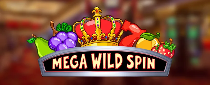 Want a classic slot experience with plenty of twists, turns and prizes? Then play the Mega Wild Spin online slot game at Café Casino.