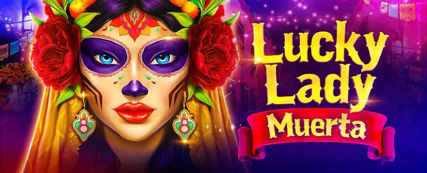 You can now celebrate the Day of the Dead every single day when you spin the Reels of this exciting 3 Row, 5 Reel, 10 Payline slot with gigantic Cash Prizes up to 2,750x on offer!