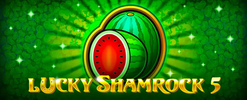 Luck’s in bloom! Lucky Shamrock 5 delivers Expanding Wilds, a 3,000x Max. Win, and a fruity-good time on 5 classic paylines.