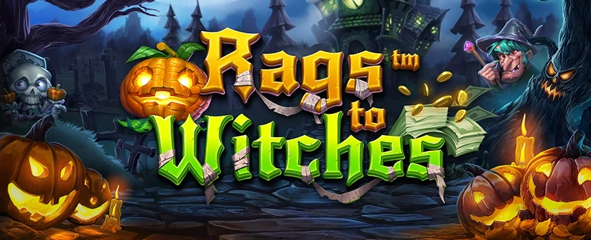 Brew up some wins today with Rags to Witches at Cafe Casino. With top-notch graphics and a spooky theme, it's a hauntingly good game you won't want to miss.