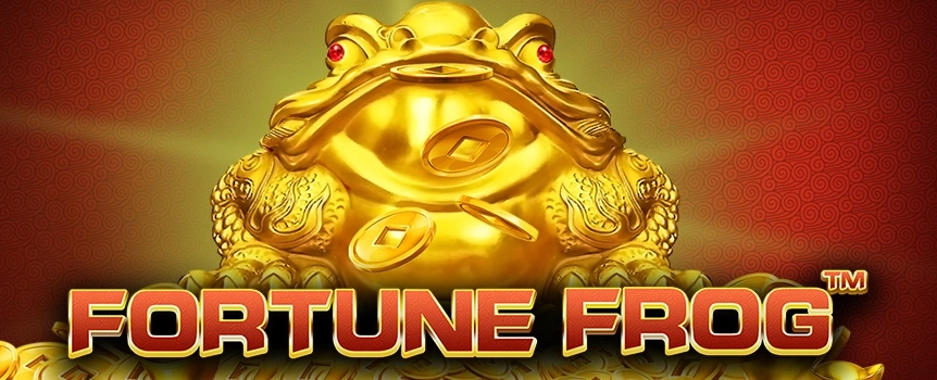 This cheerful three-reel, one-payline online slot combines classic slot design with modern-day graphics and features. It’s got a fantastic 96.5% RTP and a medium volatility math model. The animated Fortune Frog watches over the reels as you spin, waiting for the chance to trigger his special features.

With simple yet vibrant graphics and smooth animations, Fortune Frog is incredibly fun to play - and there’s some great win potential on offer, too, as you can scoop up to 1,200x your bet on each spin! The symbols are all theme-specific, although the one you’ll want to look out for is the golden fortune frog, as he acts as a wild - and is also key to triggering both bonuses.