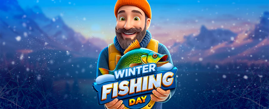 Try your hand at ice fishing in the frosty virtual game Winter Fishing Day and see if you can catch some monster Multipliers. 