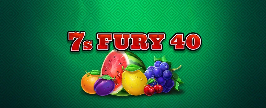 Have a fruity feast in 7s Fury 40. Play at Cafe Casino and spin the mechanical reels to unlock a 1,000x max win!  