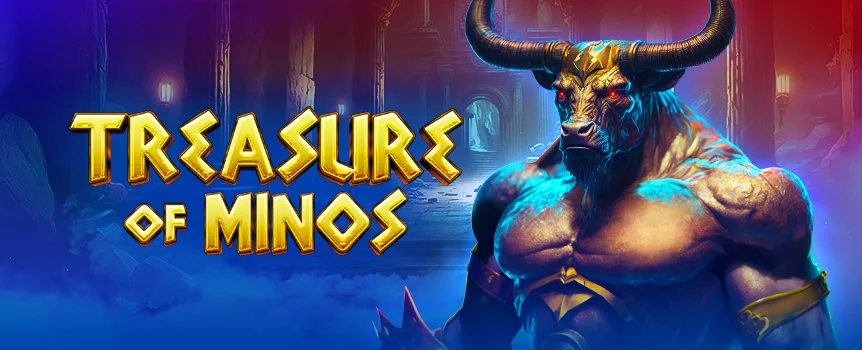 Embark on an epic adventure with Treasure of Minos, a game featuring Expanding Wilds, Respins, and thrilling Buy Bonus options.