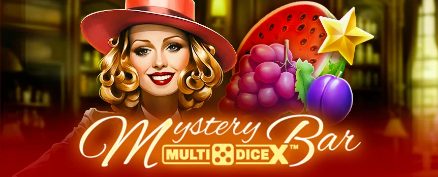 Will the random dice be lucky for you? Find out when you play the Mystery Bar Multi Dice online slot game at Café Casino.