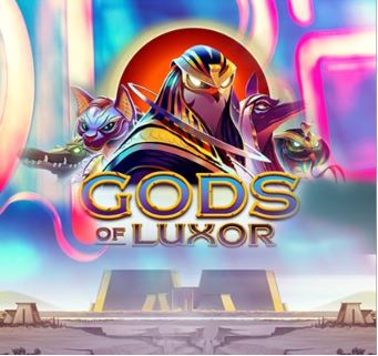 Play Gods of Luxor slot game at Cafe Casino