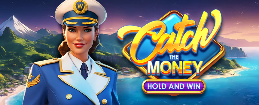 Experience the thrill of Catch the Money with Coin Respin Rounds, Free Spins, and a Buy Bonus feature for nonstop fun and big wins.