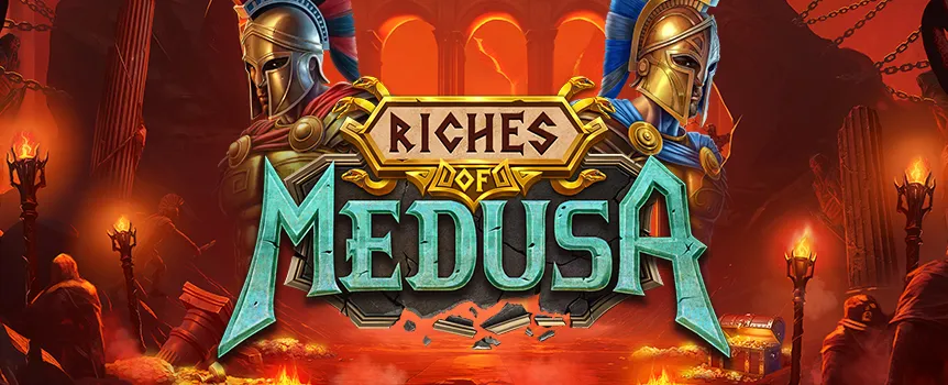 Enter the mythical realm of Riches of Medusa, where brave warriors fight to claim her ancient treasures. Spin across 5x5 reels and 20 paylines as Mystery Symbols transform to create winning combinations. Prepare to face the Gorgon herself and harness the power of the Expanding Wilds for epic payouts.