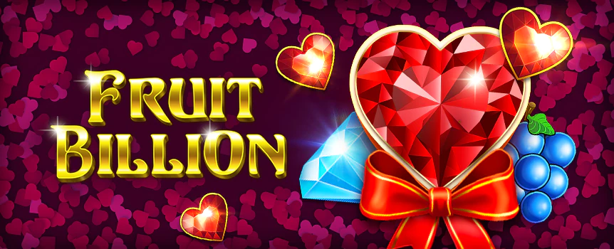 Are you looking for an online slot that doesn’t go overboard on bonuses and features, but still manages to offer a hugely exciting playing experience? And do you also want to play a slot that gives you the chance to win huge sums of money? If so, look no further than Fruit Billion, the simple slot with 100 paylines and a jackpot of 3,000x your payline bet! Everything is kept simple at this game, including the bonus features, which include stacked symbols and expanded wilds. This simplicity makes it perfect for new players, as well as for those looking for a more relaxed playing experience. Whatever camp you fall into, why not start spinning the reels of Fruit Billion today at Cafe Casino and see what you can win? 